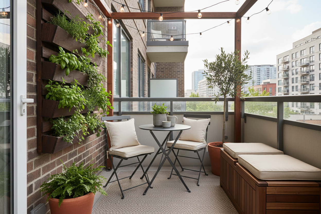 Small Balcony? Here’s How to Maximize Space and Style